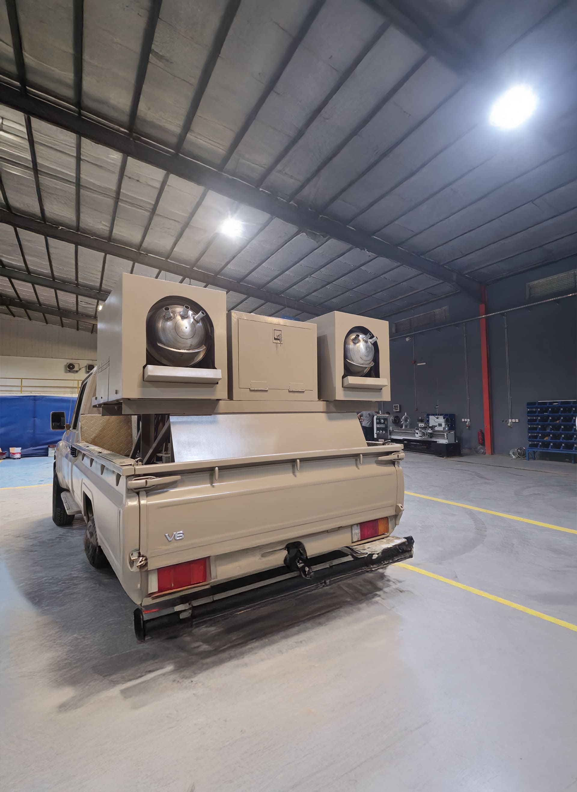 عربة المولدات الدخانية