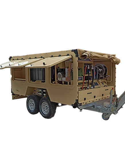 مقطورة التطهير