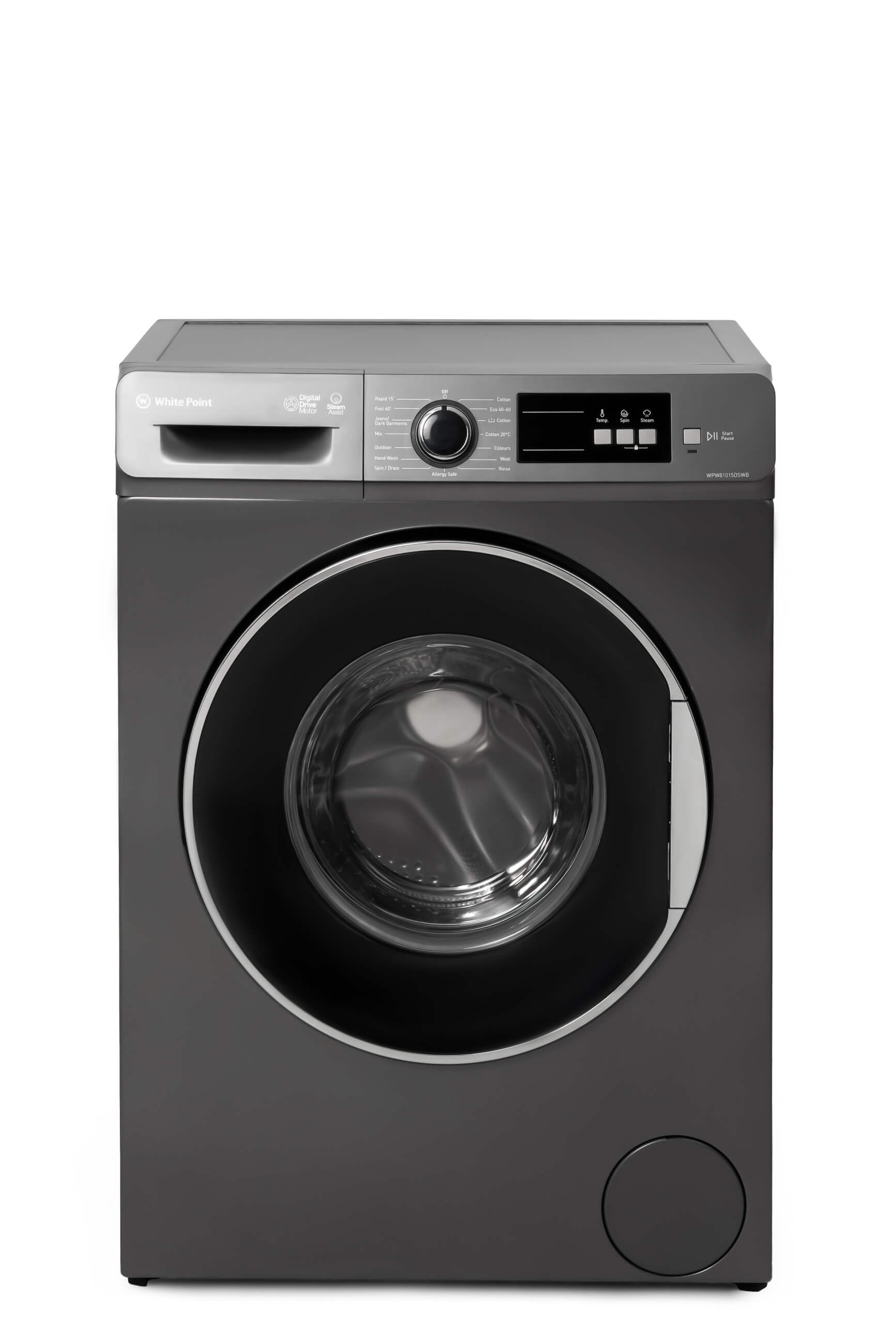 غسالة وايت بوينت العبد 8 ك فول اتوماتيك WPW81015DSWB